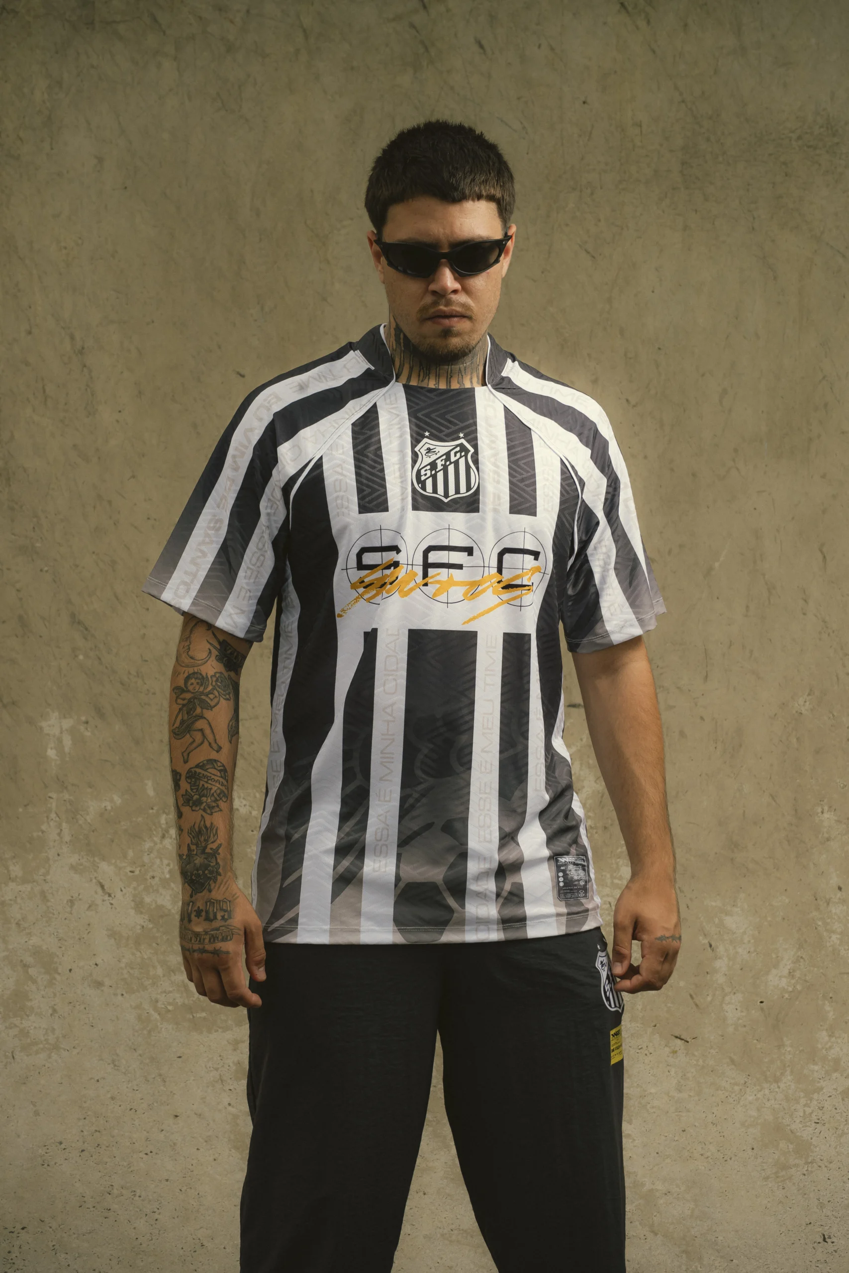 Camiseta Comfort Fit – Eu vim de Santos