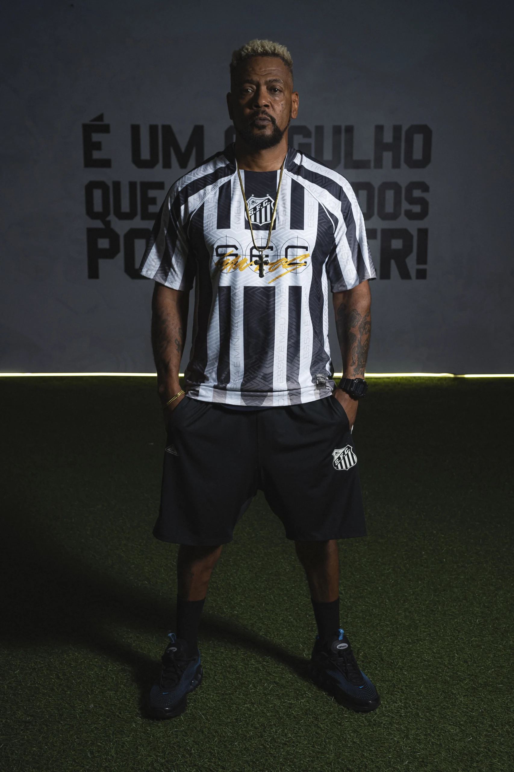 Camiseta Comfort Fit – Eu vim de Santos